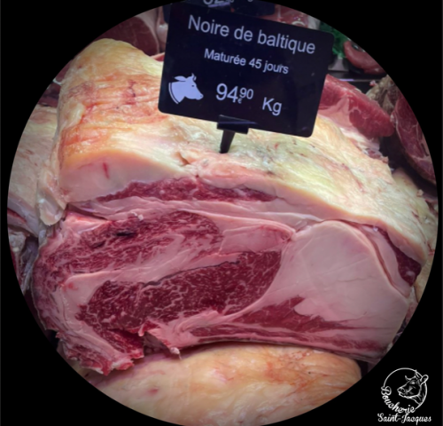 Une viande persillée ? Nous vous présentons la Noire de Baltique maturée 45 jours !