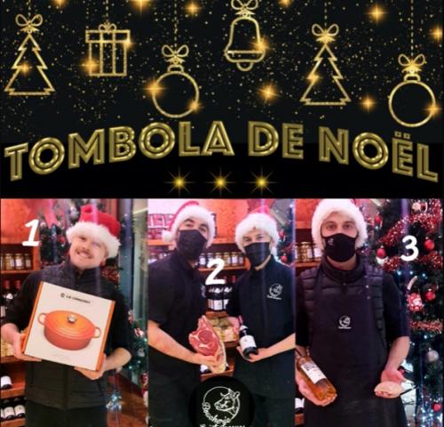 TENTEZ VOTRE CHANCE POUR LA GRANDE TOMBOLA DE NOËL À LA BOUCHERIE SAINT JACQUES !!!