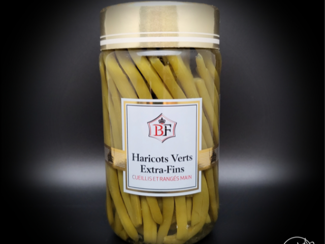 Les haricots verts extra-fins ! 