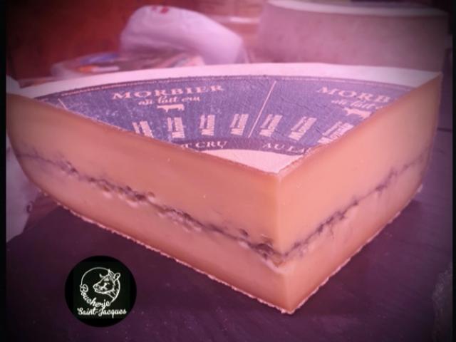 Le fromage à la Boucherie Saint Jacques : Le Morbier !