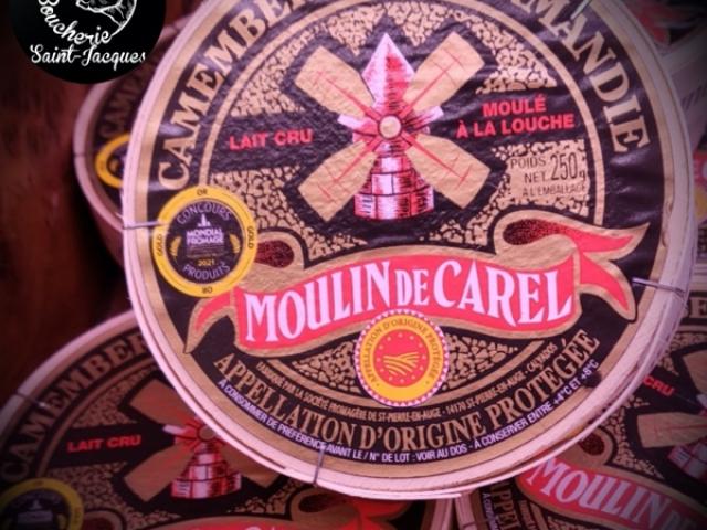 Le fromage à la Boucherie Saint Jacques : Le camembert du Moulin Carel !