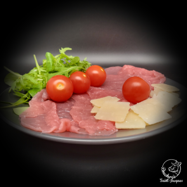 Le Carpaccio de boeuf !