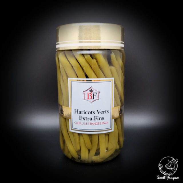 Les haricots verts extra-fins ! 