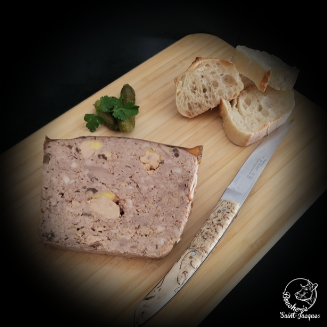 La Terrine de foie gras aux girolles !